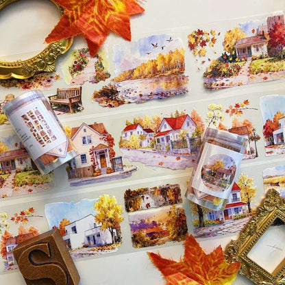 Fall Scroll Tape Roll | Dan Sheng