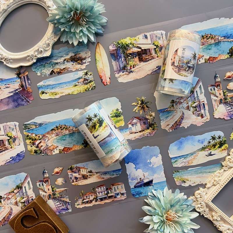 Tropical Day Tape Roll | Dan Sheng