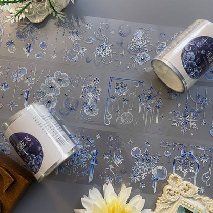 White Flurry Tape Roll | Dan Sheng