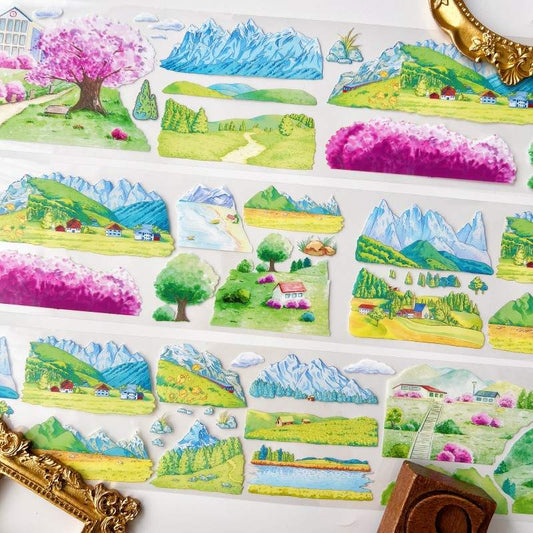 Rolling Land Tape Roll | Dan Sheng