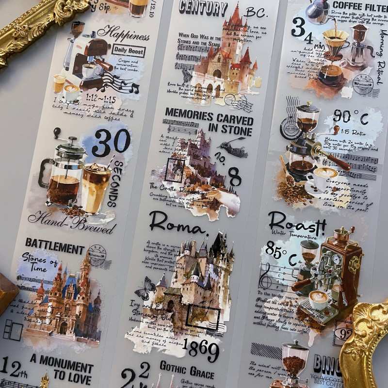 Sepia Town Tape Roll | Dan Sheng