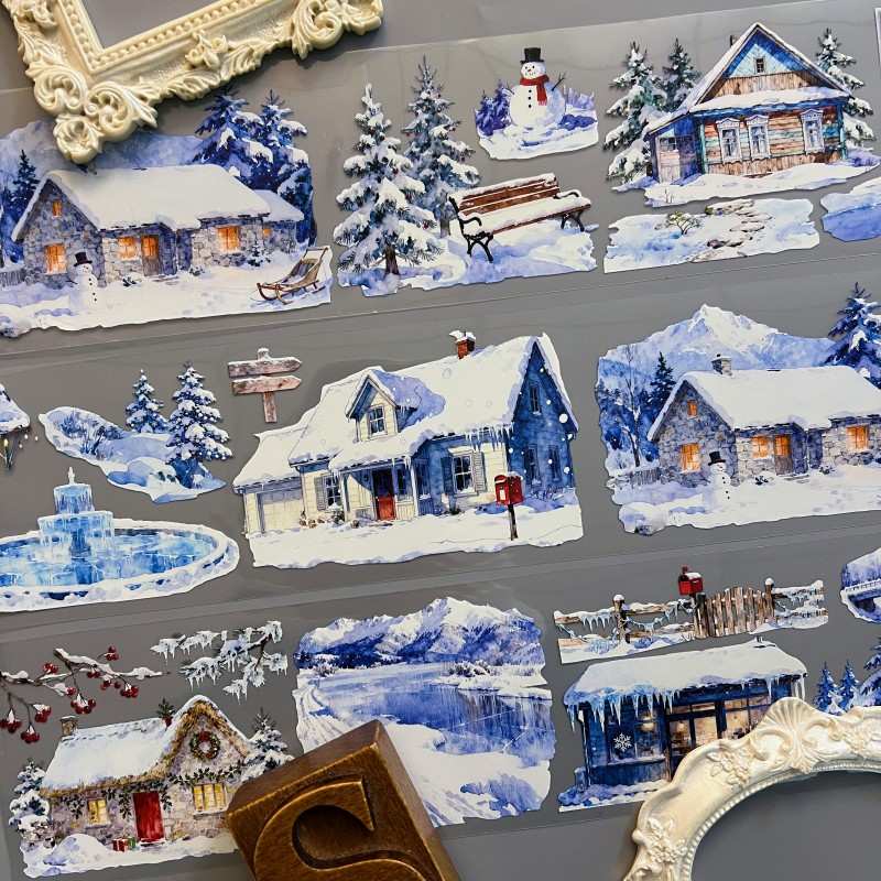 Snowy Canva Tape Roll | Dan Sheng