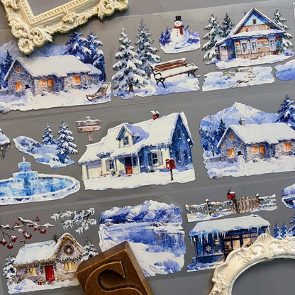 Snowy Canva Tape Roll | Dan Sheng