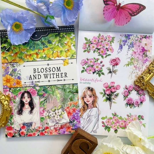 Blossom And Wither Sticker Book 20Sheets