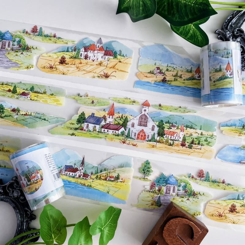 Rural Patch Tape Roll | Dan Sheng