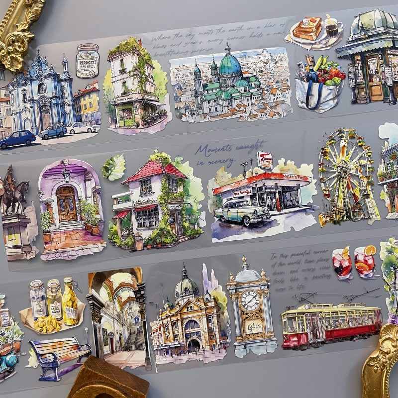 Travel Notes Tape Roll | Dan Sheng