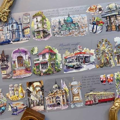 Travel Notes Tape Roll | Dan Sheng