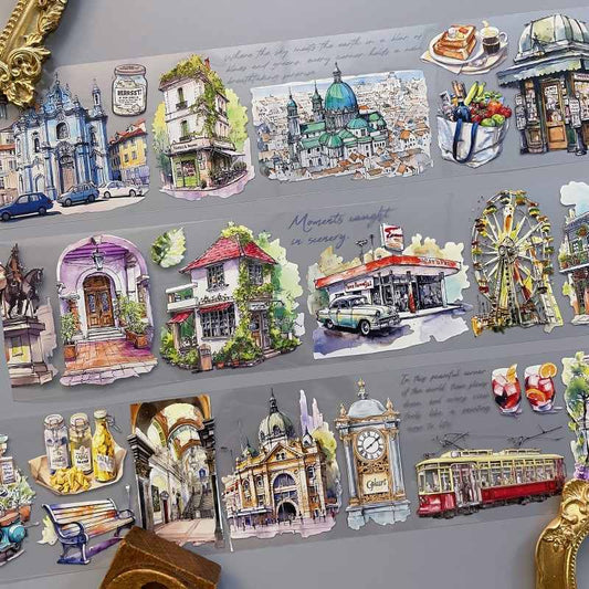 Travel Notes Tape Roll | Dan Sheng