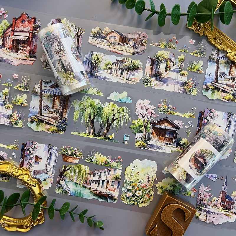 Colorful Bloom Tape Roll | Dan Sheng