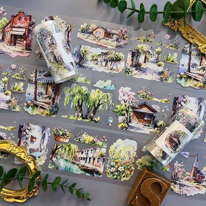 Colorful Bloom Tape Roll | Dan Sheng