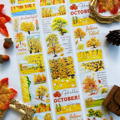 Hello Autumn PET Tape | The Washi Tape Shop