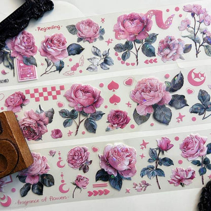 Floral Eclipse PET Tape Roll | S.D.