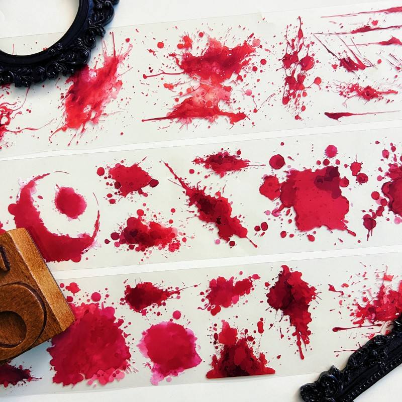 Red Curse PET Tape Roll | S.D.