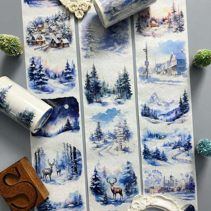 Winter Serenity Washi Tape Roll