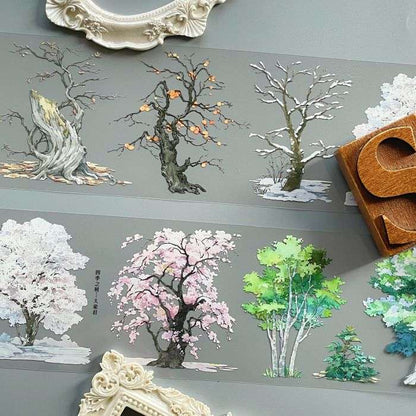 Year-Round Tree PET Tape | Elephant Studio