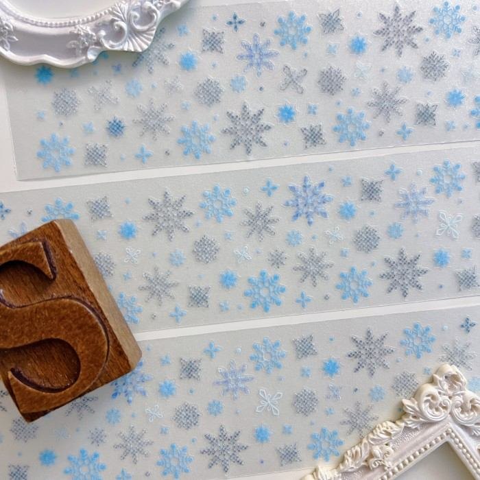 Snow Flutter PET Tape | Mujie Studio