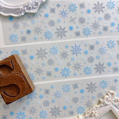 Snow Flutter PET Tape | Mujie Studio