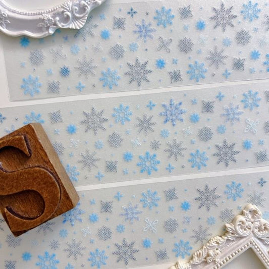 Snow Flutter PET Tape | Mujie Studio