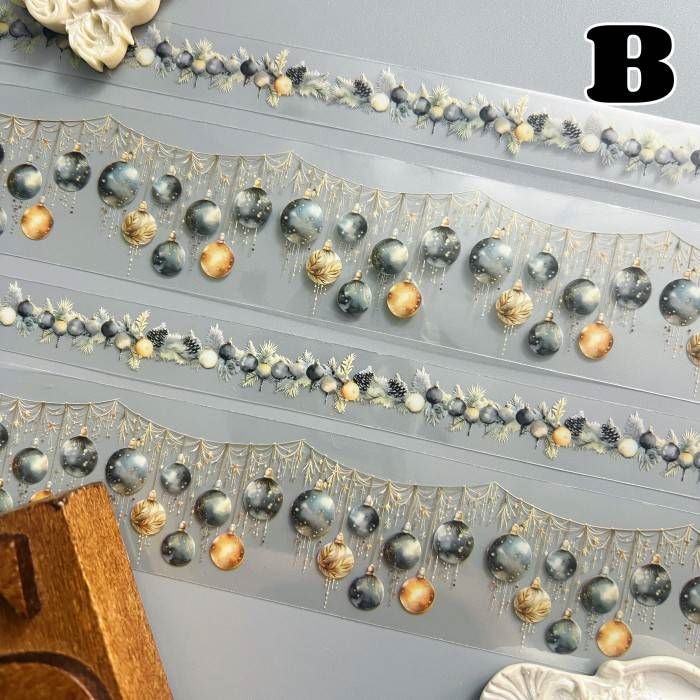 Sparkling Garland PET Tape Set