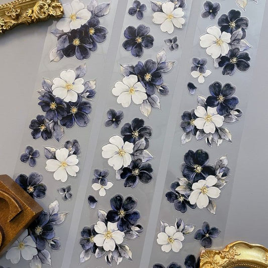 White & Ebony PET Tape | Yier