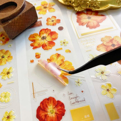 Gold Serenity PET Tape | Xiao Bai Jia