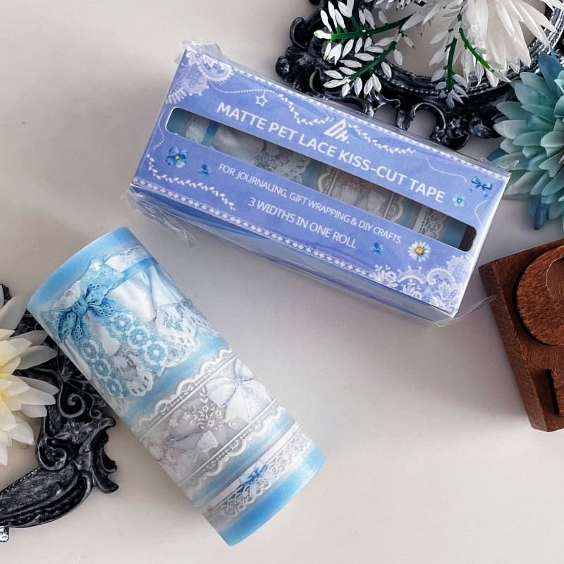 Cerulean Bow Tape Roll | Dan Sheng