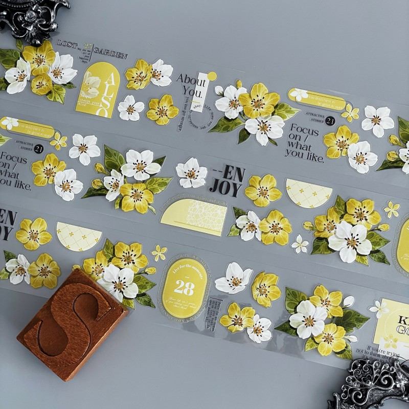 Cream Pear PET Tape | Yier