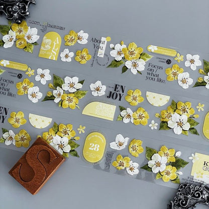 Cream Pear PET Tape | Yier
