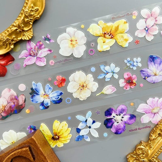 Dainty Blossom PET Tape Roll | Yier
