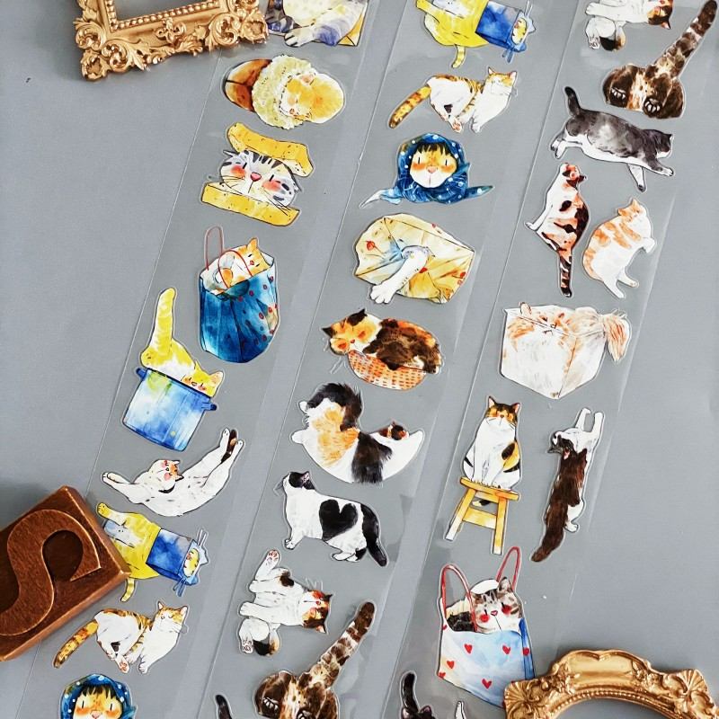Lazy Whiskers PET Tape | DingDing