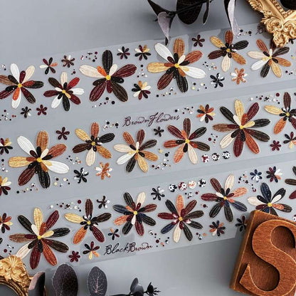 Folk Flowers PET Tape | Lin Lan Xi