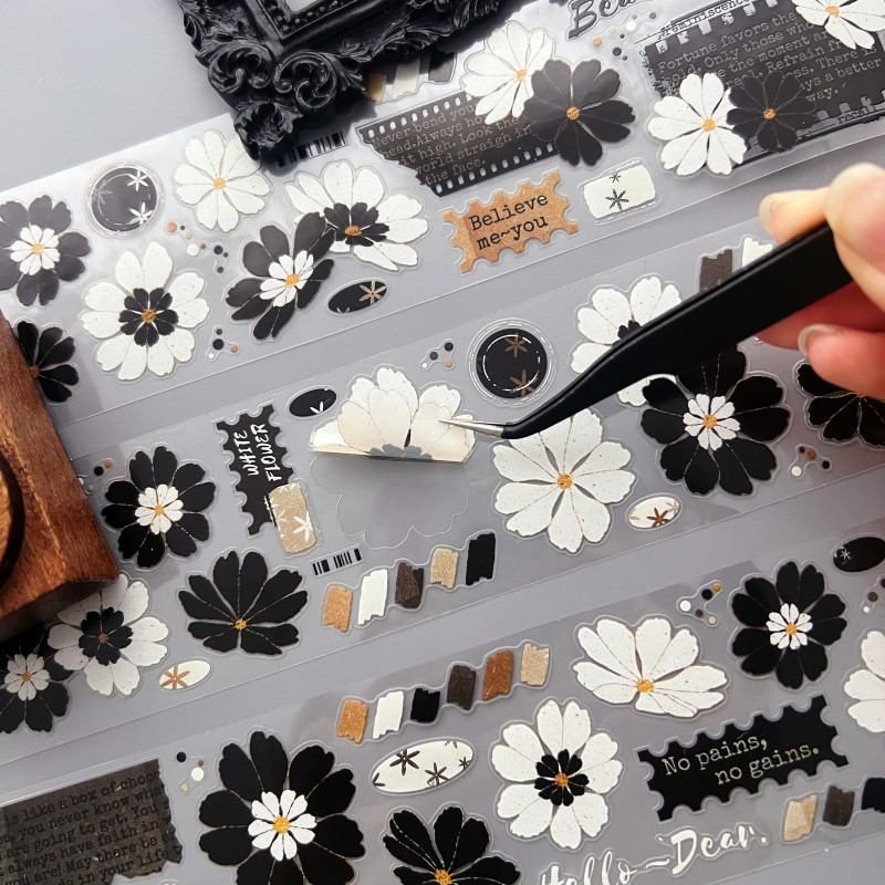 Ink Blossom PET Tape Roll | Lin Lan Xi