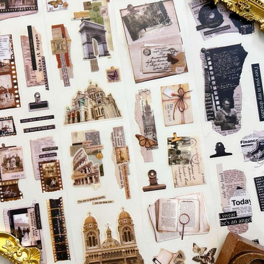 Fragmented Notes PET Tape Roll