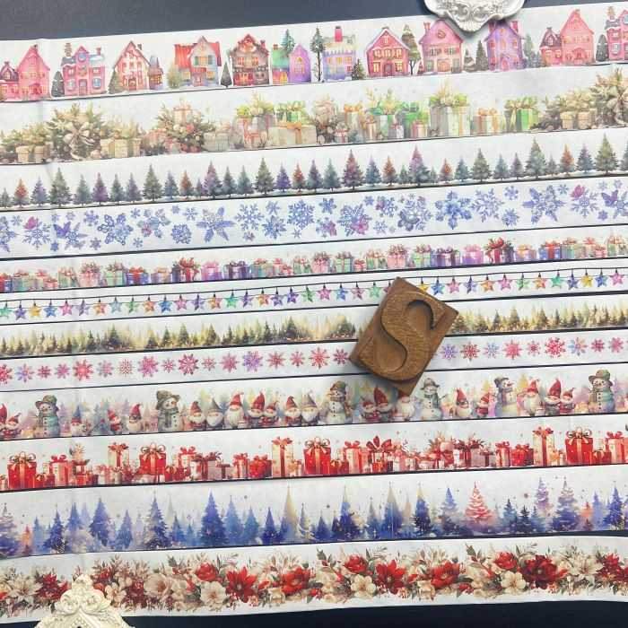 Starlight Christmas Washi Tape Set