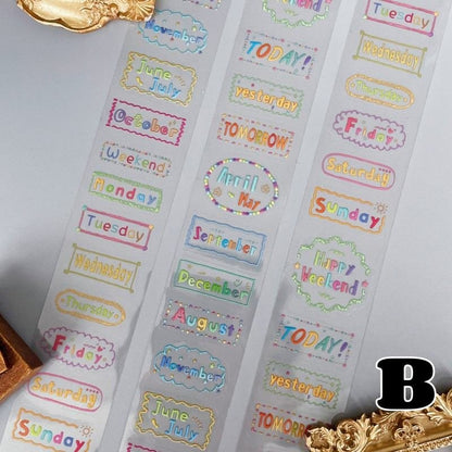 Dopamine Week PET Tape Roll