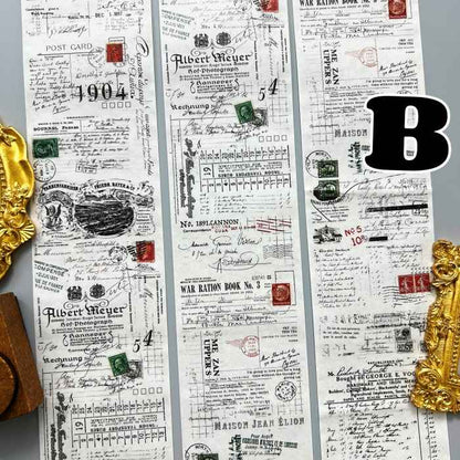 Detained Letters Washi Tape Roll