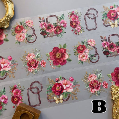 Flowers Melody PET Tape Roll