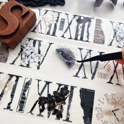 Roman Numeral PET Tape | Lin Lan Xi