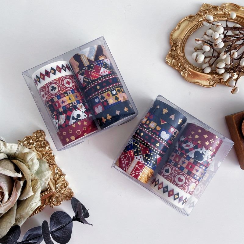 Wonderland Cards Washi Tape Set