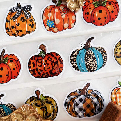 Pumpkin Doodles Sealing Sticker Roll