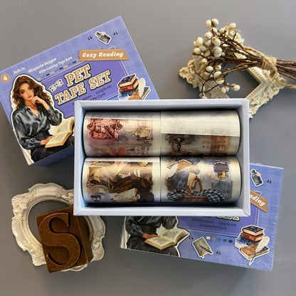 Cozy Reading PET Tape Set