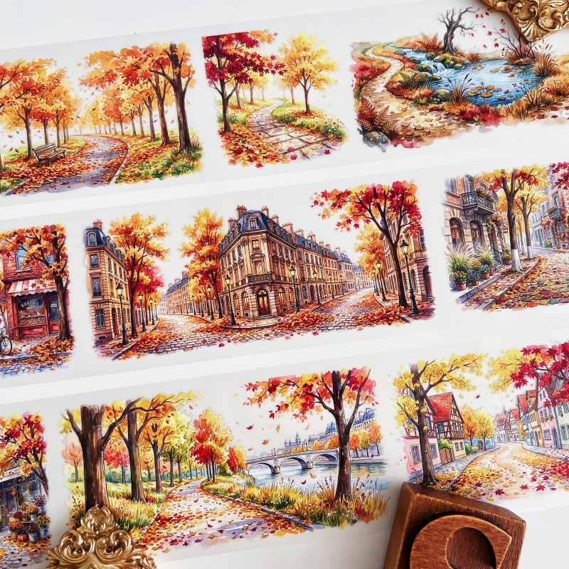 Fall Street Tape Roll | Dan Sheng