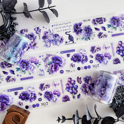 Lilac Symphony PET Tape Roll | Dong Xi