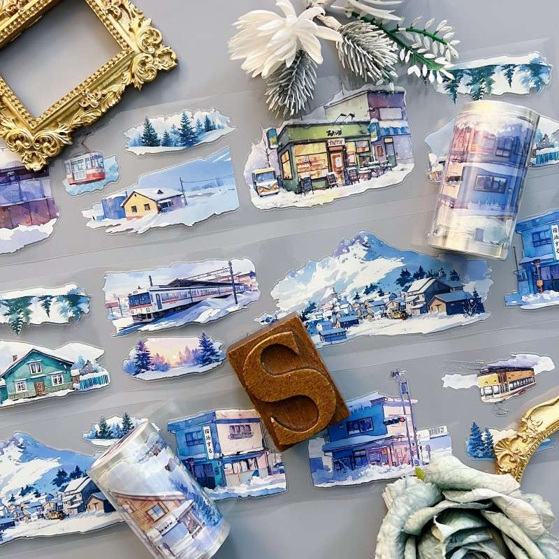 Snowlit Streets PET Tape Roll | S.D.