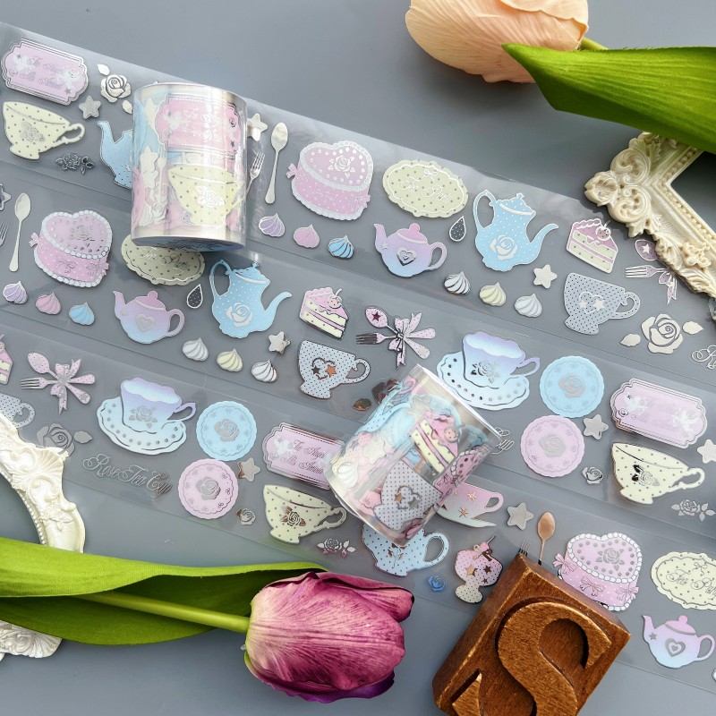 Rose Sip PET Tape Roll