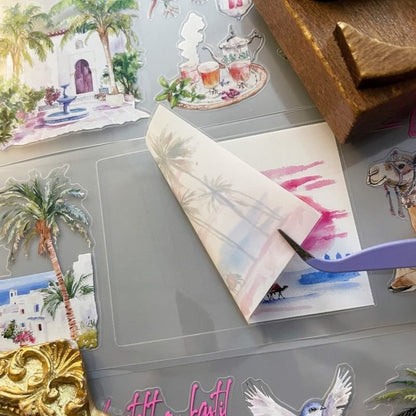 Palm Retreat PET Tape Roll | Dong Xi