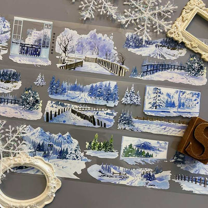 Snowbound Path PET Tape | ZERO