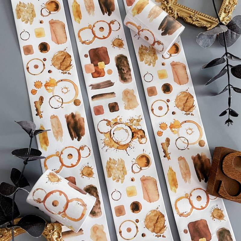 Warm Brown Washi Tape Roll