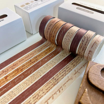 Antique Note Washi Tape Set | Dian Dian