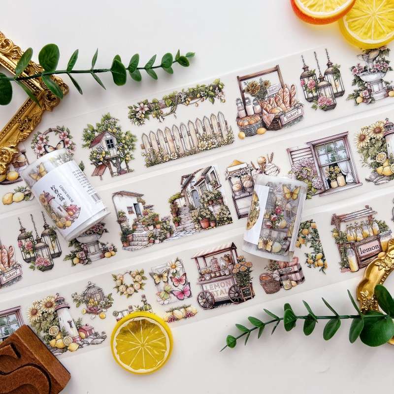 Sunny Citrus Tape Roll | Dan Sheng